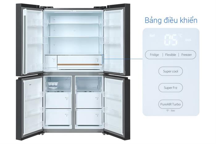 Tủ lạnh Toshiba Inverter 711 lít Multi Door GR-RF900WI-PMV(06)-MG